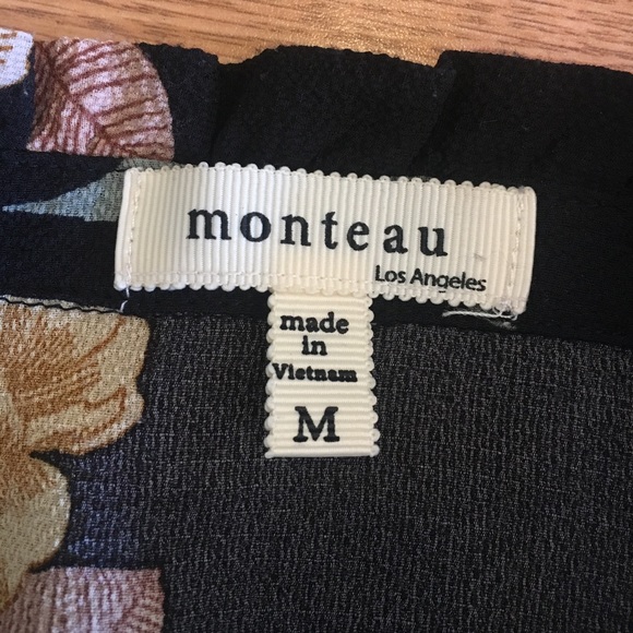 Monteau Floral Top - Picture 5 of 8